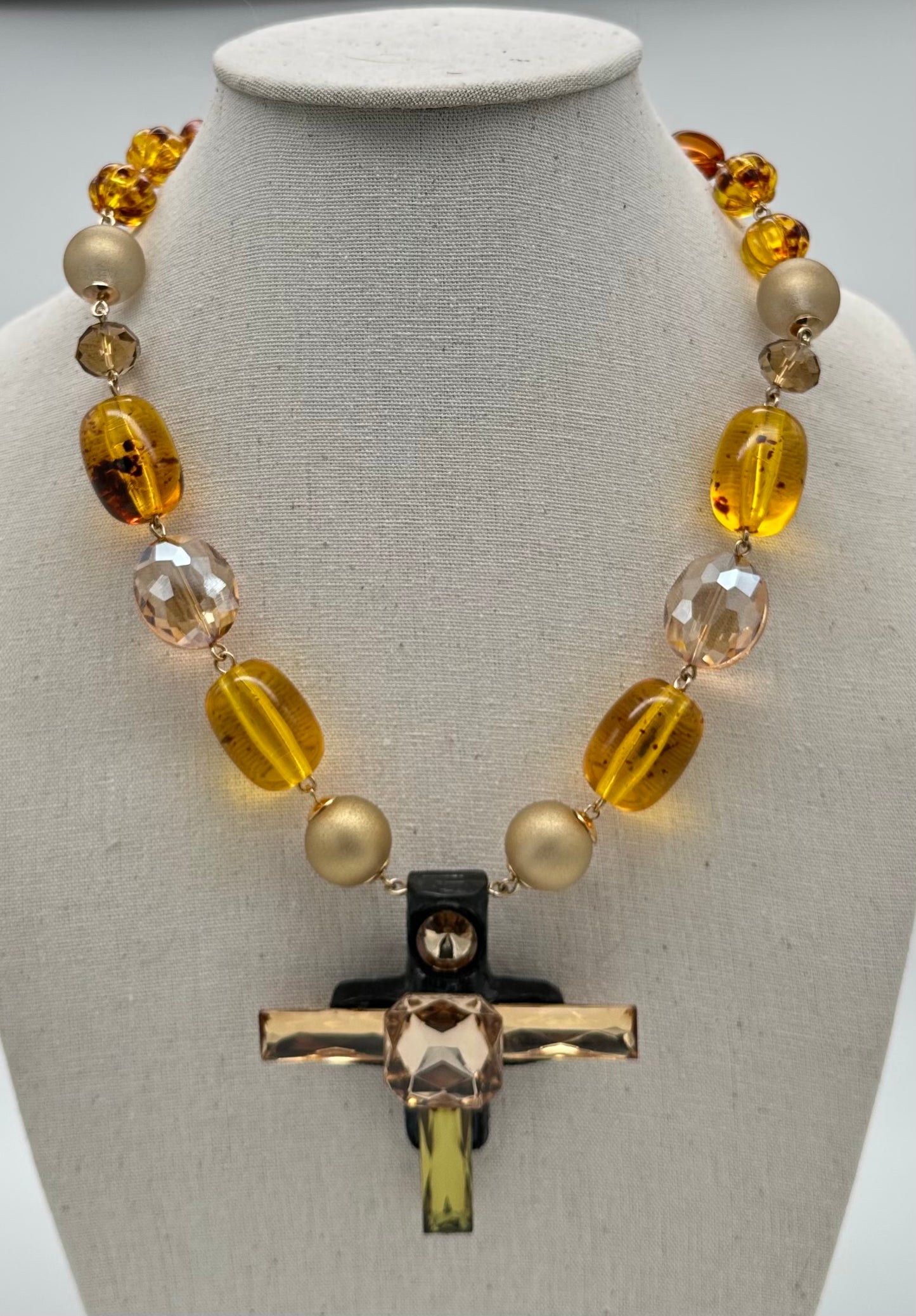 COLLIER éléments scintillants - Francine BRAMLI