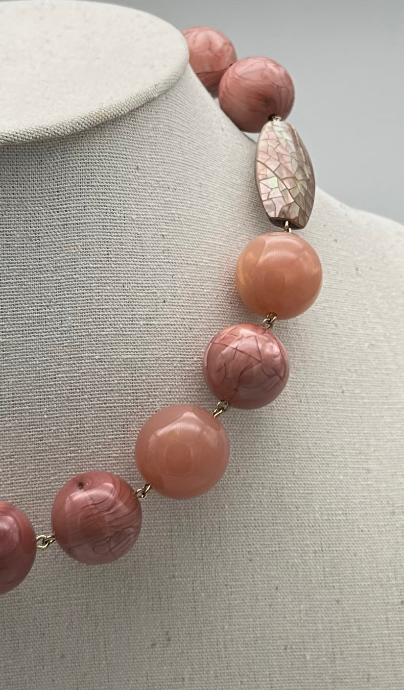 COLLIER PERLES - Francine BRAMLI