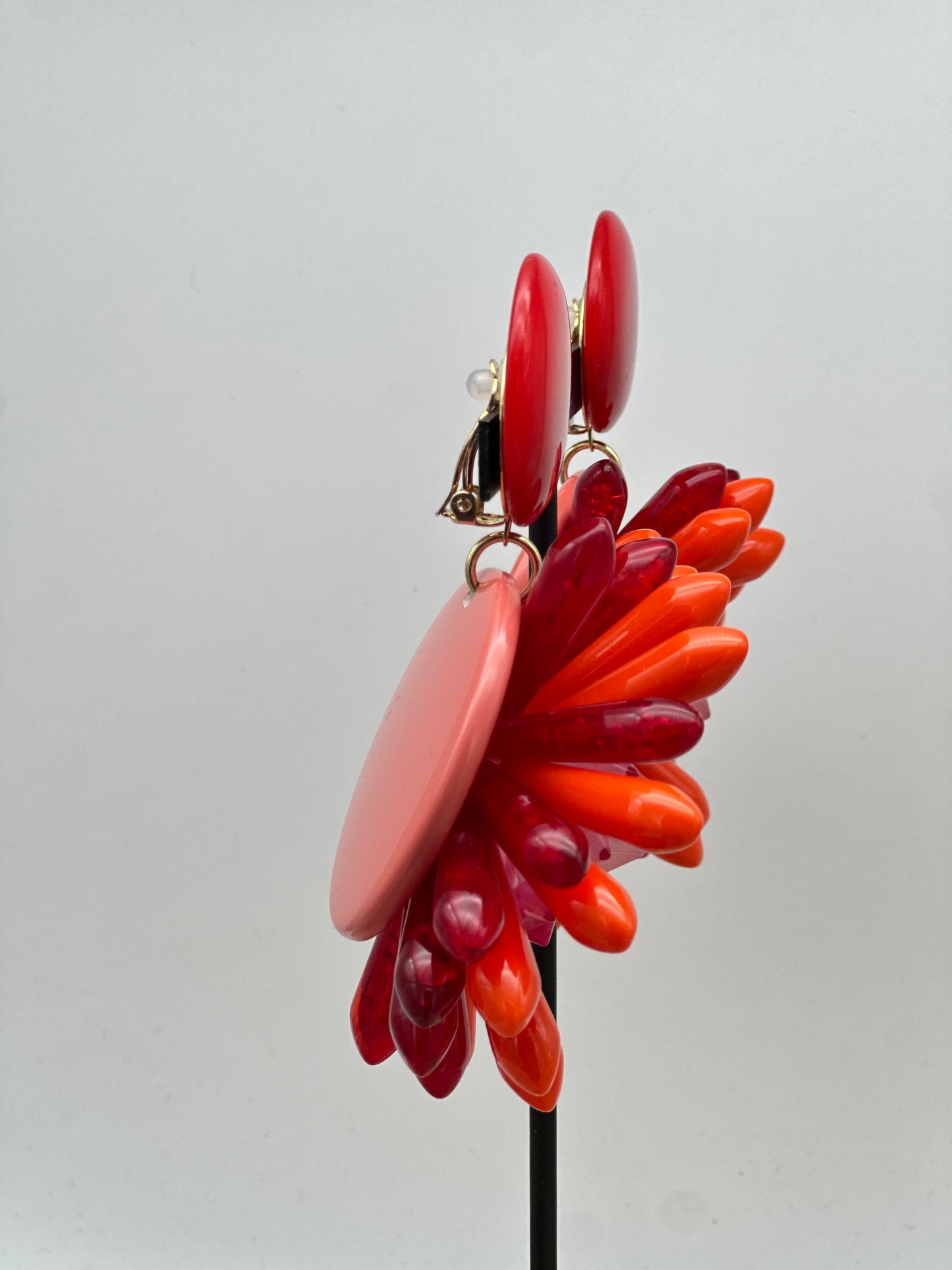 Boucles d’oreilles fleur