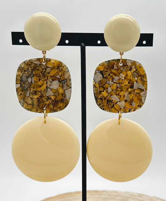 BOUCLES D'OREILLES CLAIR - Francine BRAMLI