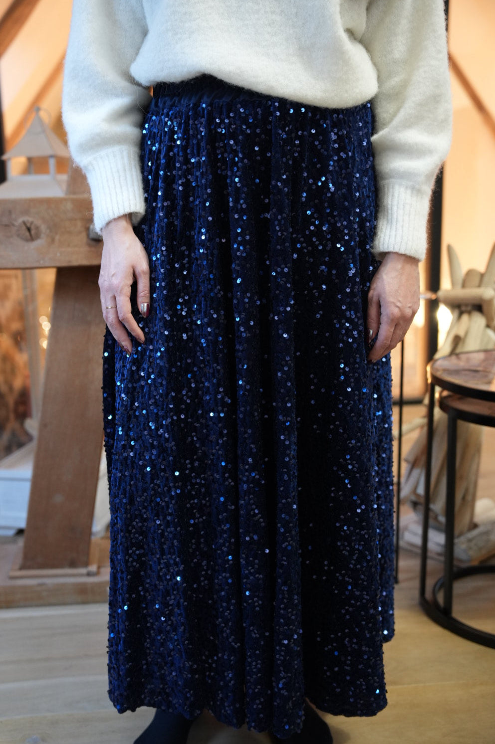 Jupe à sequins