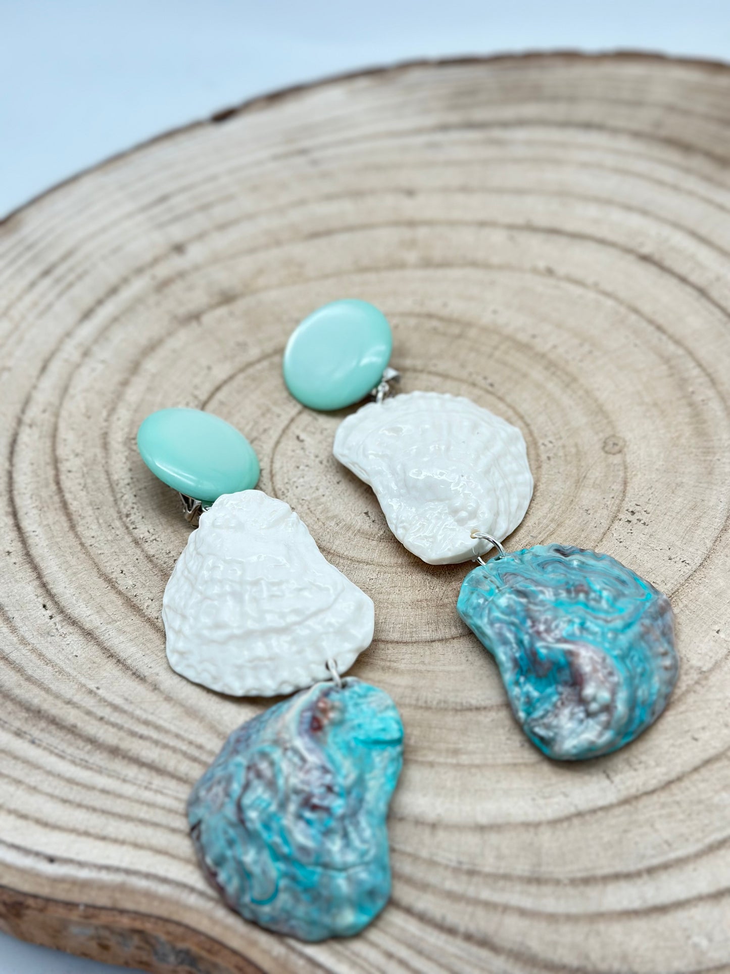 Boucles d’oreilles Coquillage  - Francine BRAMLI