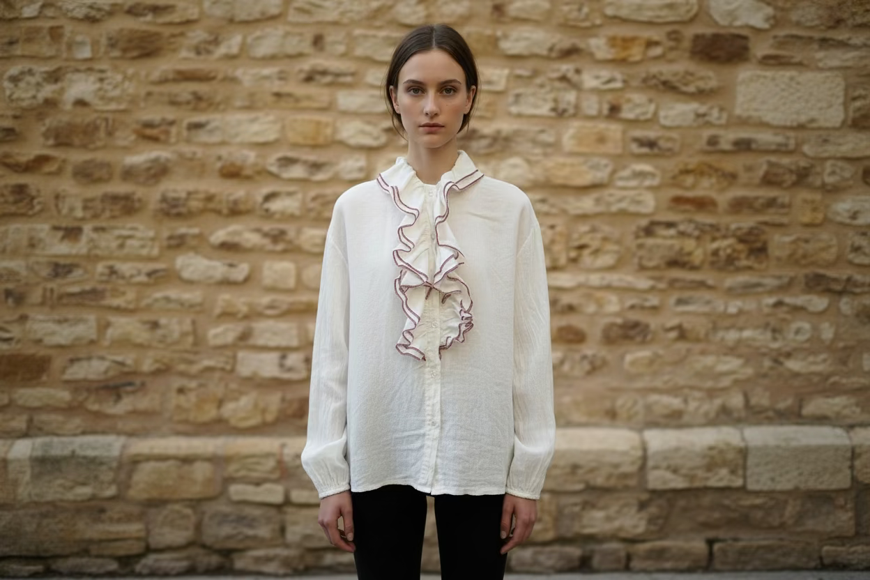 Chemisier blanc - Johanna Paris