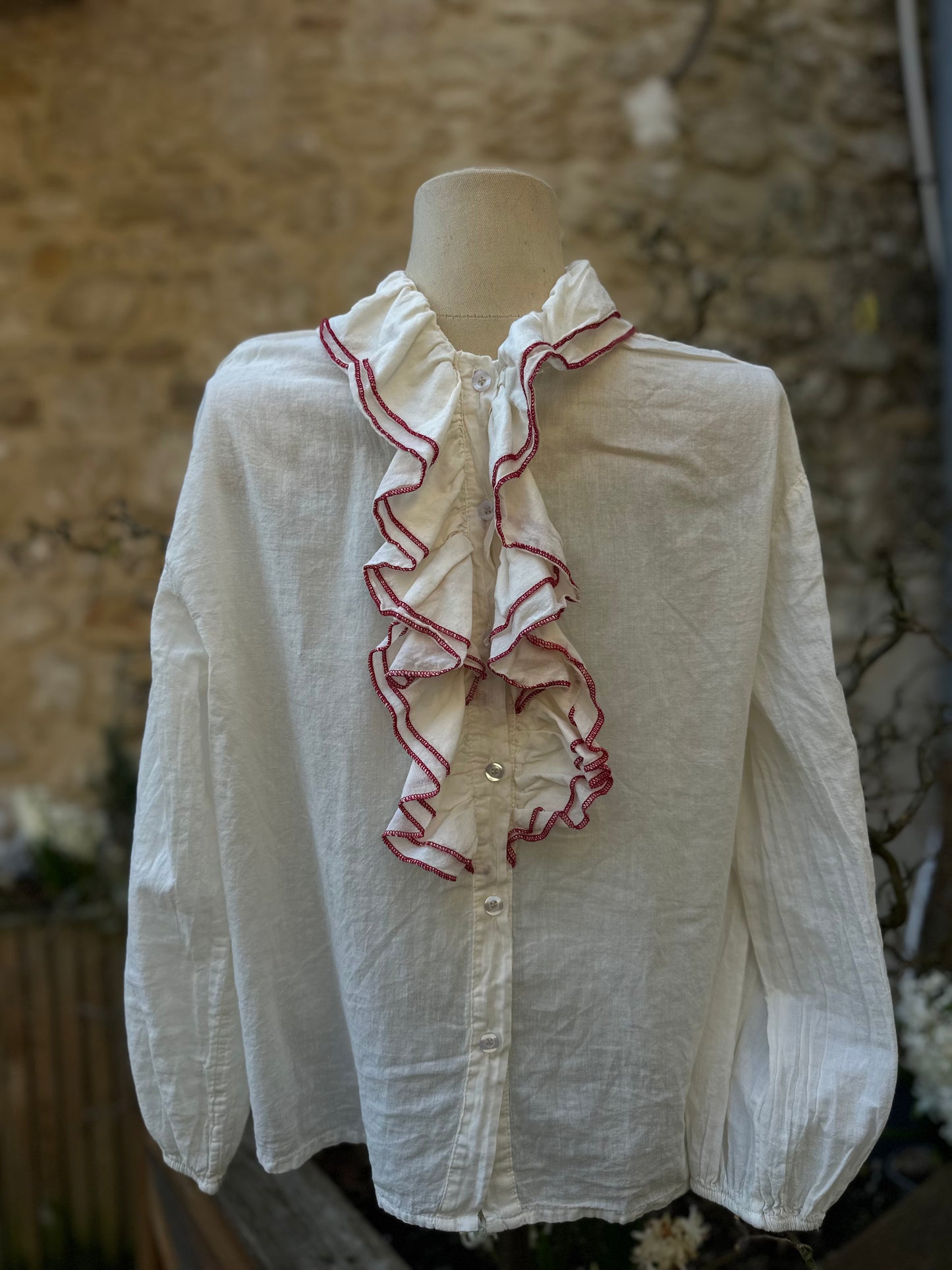 Chemisier blanc - Johanna Paris