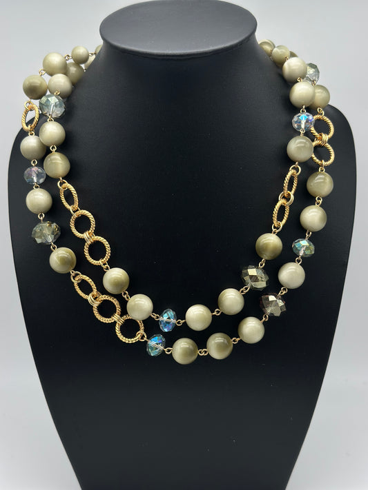 Collier / sautoir - Francine BRAMLI