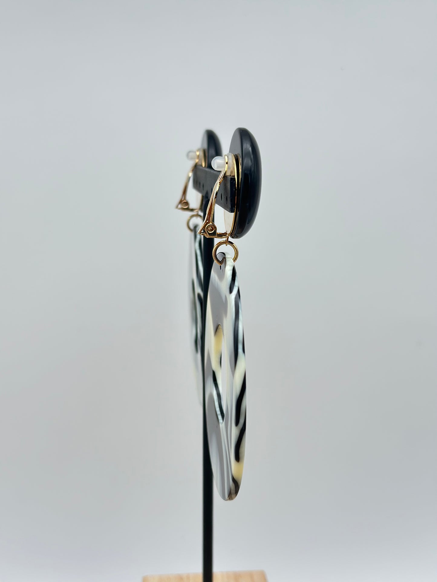 Boucles d’oreilles ZEBRA - Francine BRAMLI