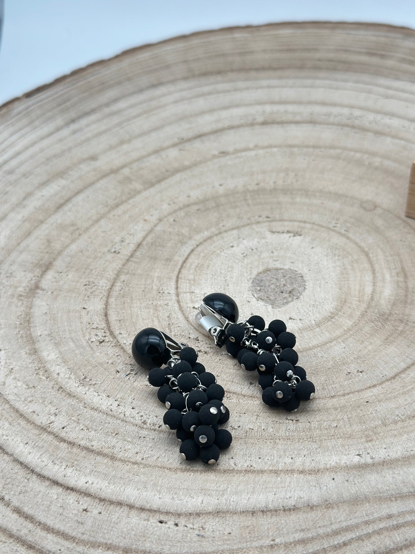 Boucles d’oreilles GRAPPES - Francine BRAMLI