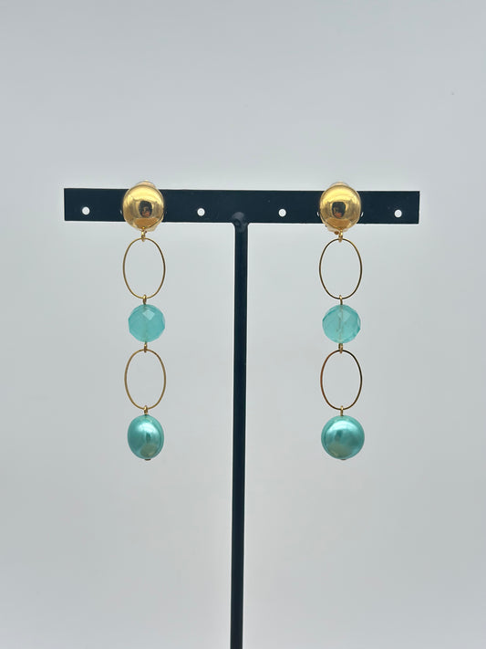 Boucles d’oreilles FACETTE - Francine BRAMLI