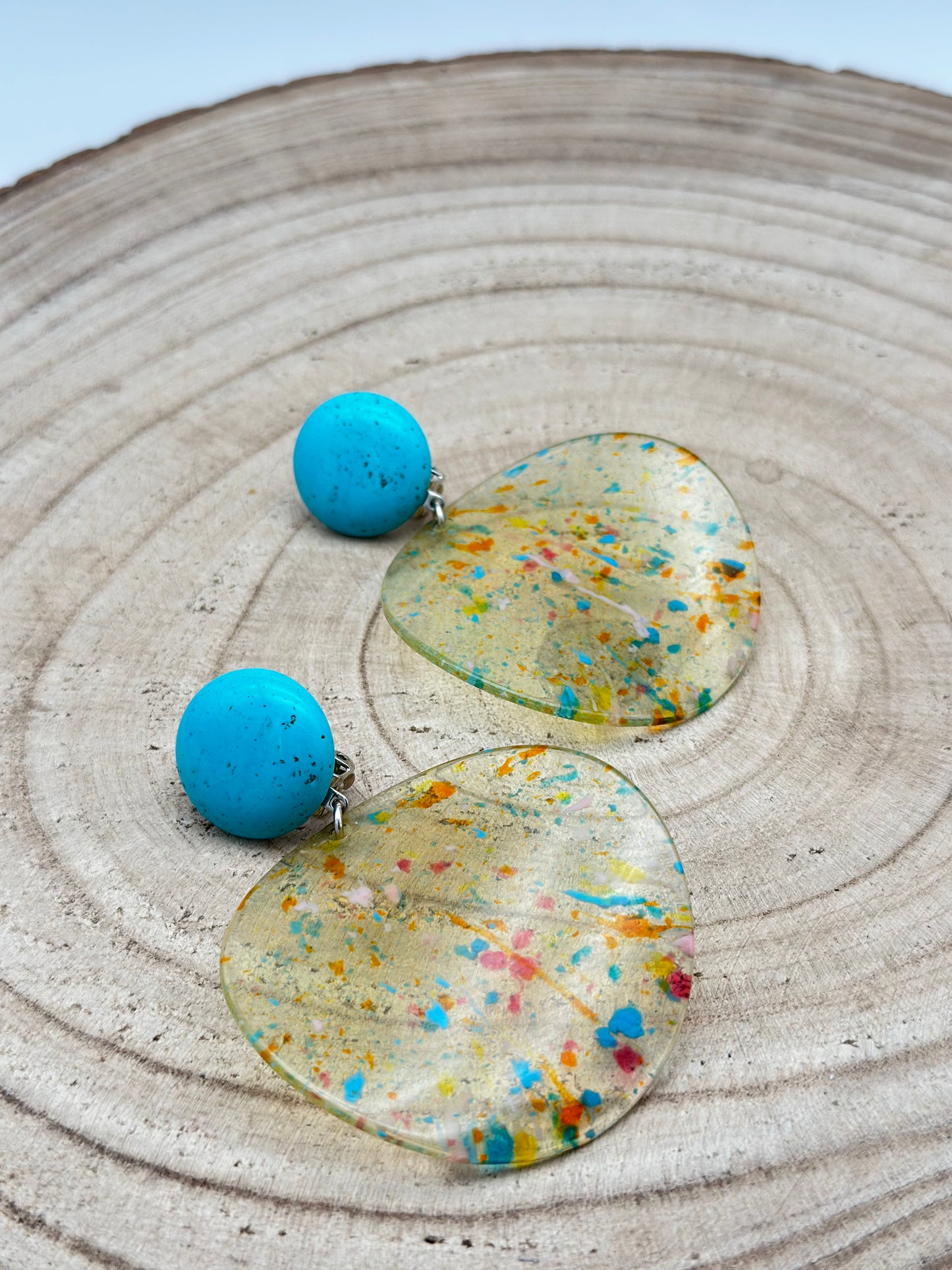 Boucles d’oreilles POP - Francine BRAMLI