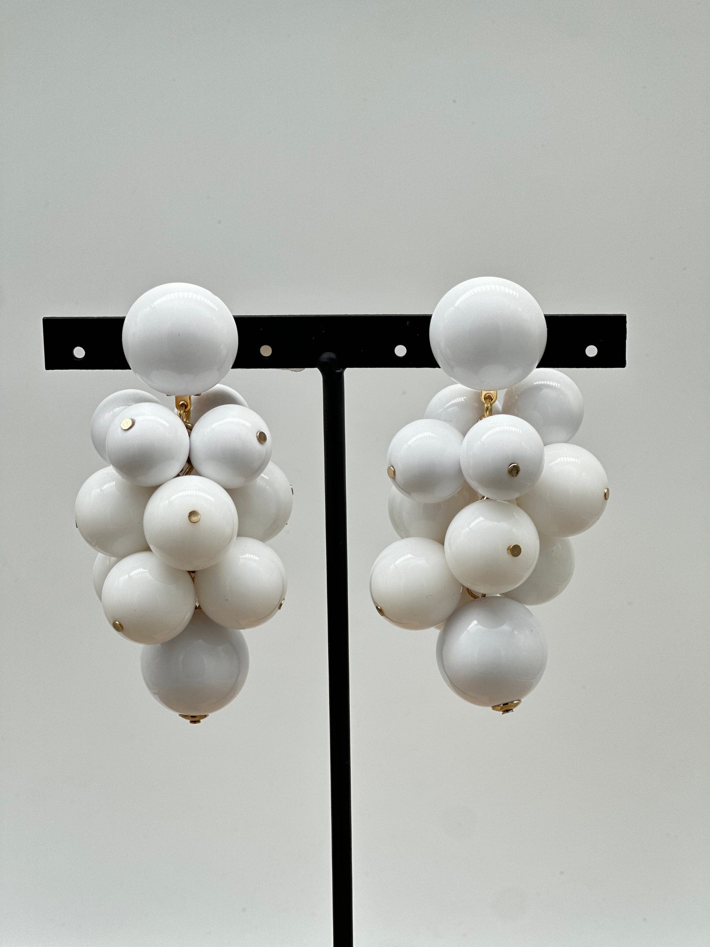 BOUCLES D'OREILLES GRAPPES - Francine BRAMLI