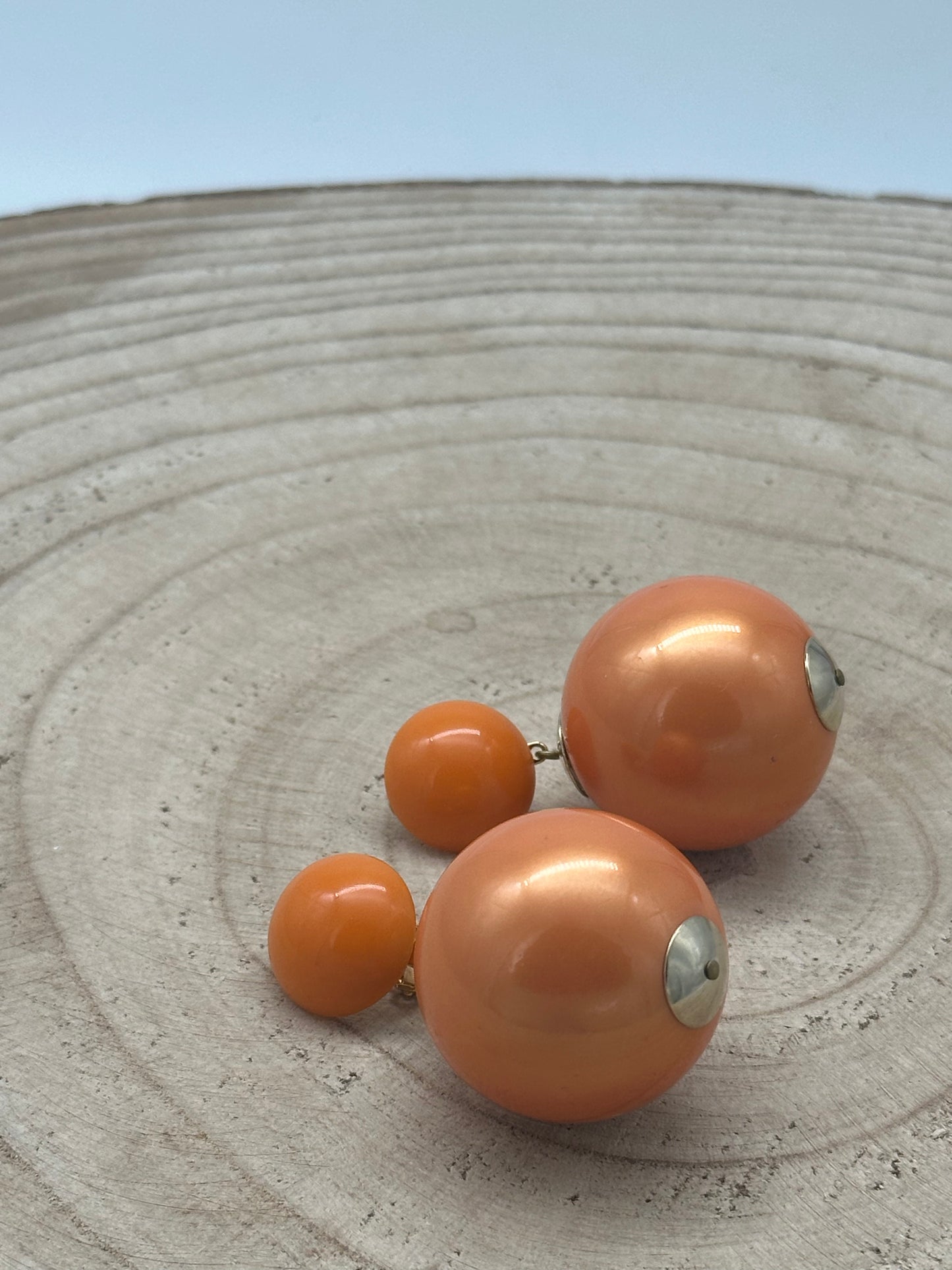 BOUCLES D'OREILLES PERLES FANTAISIES - Francine BRAMLI