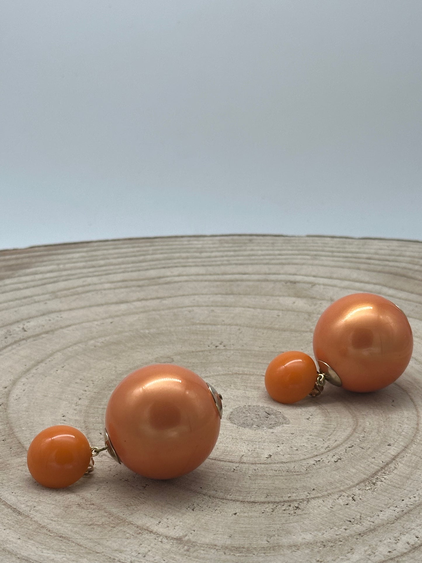 BOUCLES D'OREILLES PERLES FANTAISIES - Francine BRAMLI