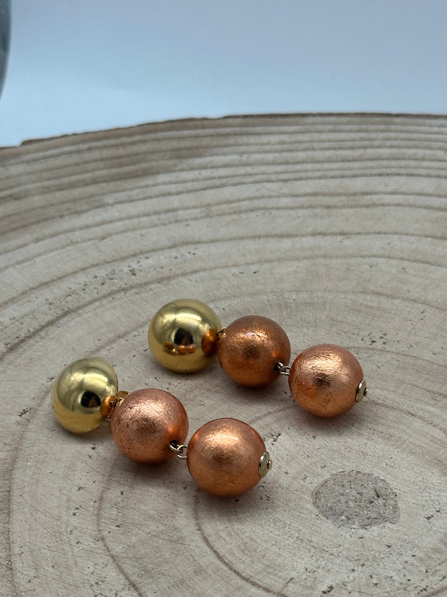 BOUCLES D'OREILLES PERLES BOUCLES D'OREILLESIS - Francine BRAMLI