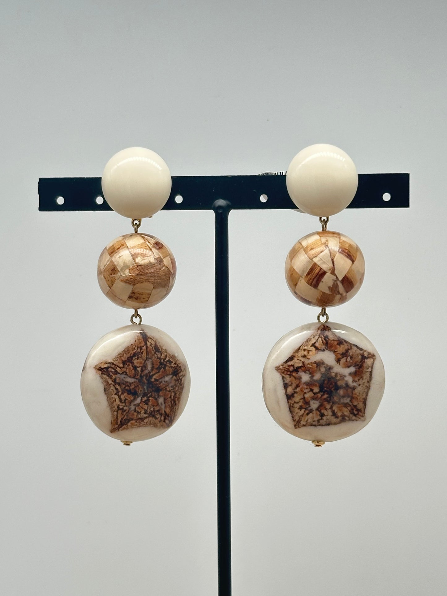 BOUCLES D'OREILLES ARNICA - Francine BRAMLI
