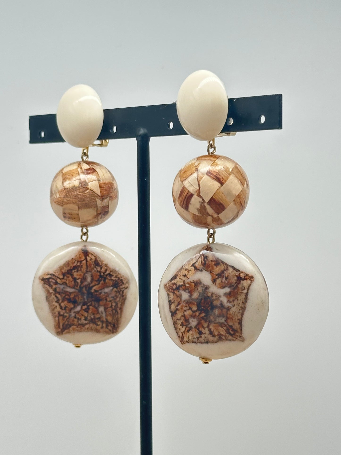 BOUCLES D'OREILLES ARNICA - Francine BRAMLI