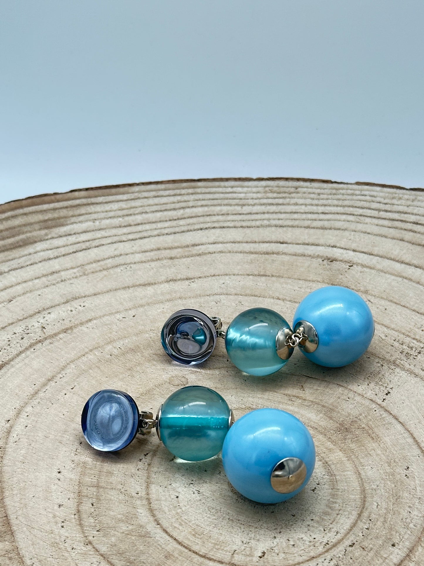 BOUCLES D'OREILLES PERLES D’IMITATION  - Francine BRAMLI