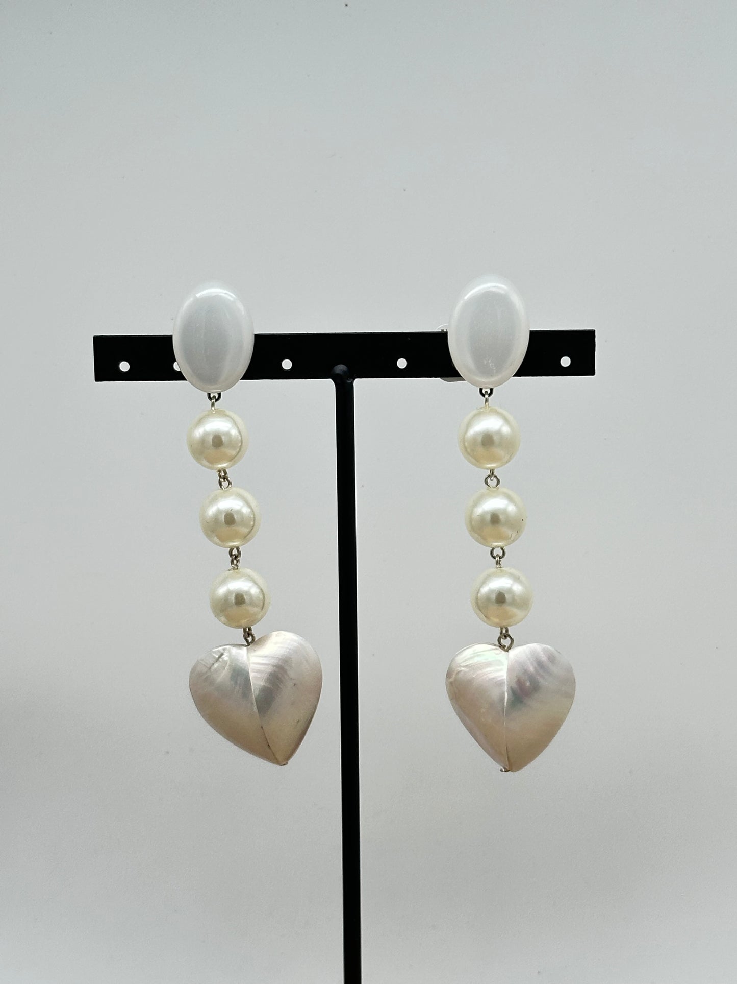 BOUCLES D’OREILLES CŒURS - Francine BRAMLI