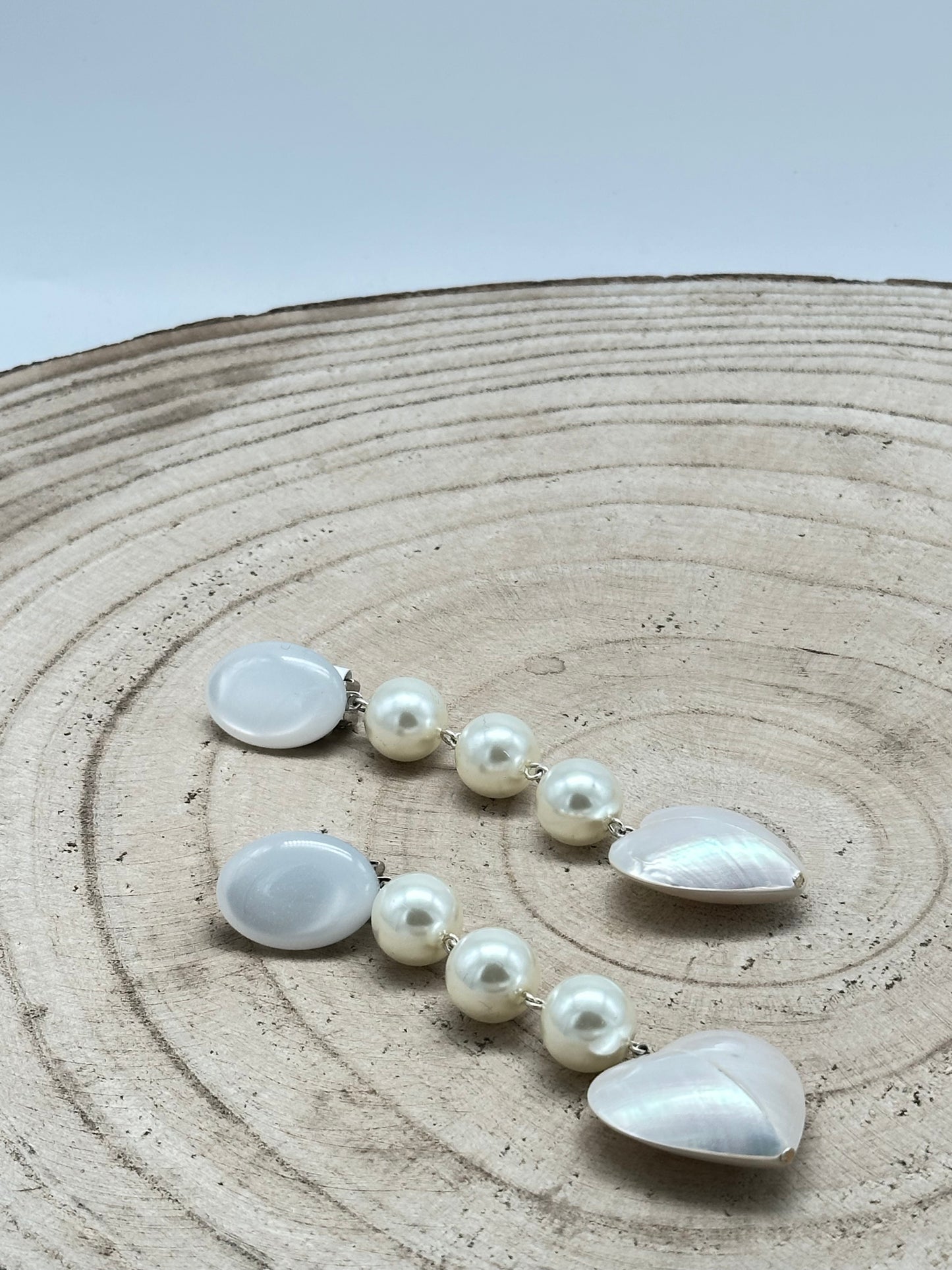 BOUCLES D’OREILLES CŒURS - Francine BRAMLI