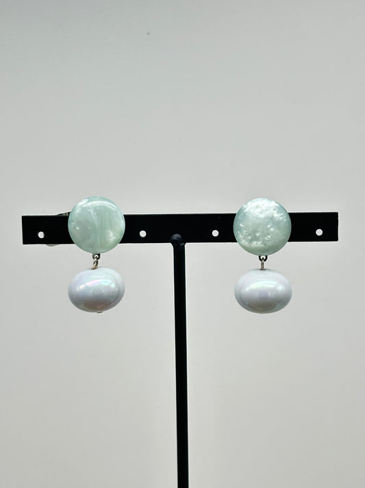 BOUCLES D’OREILLES PERLES DE MAJORQUE - Francine BRAMLI