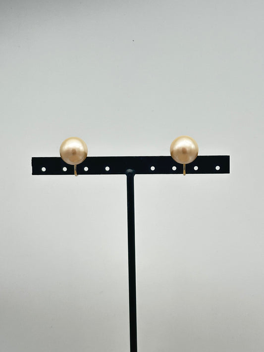 BOUCLES D’OREILLES PERLES D’IMITATION - Francine BRAMLI