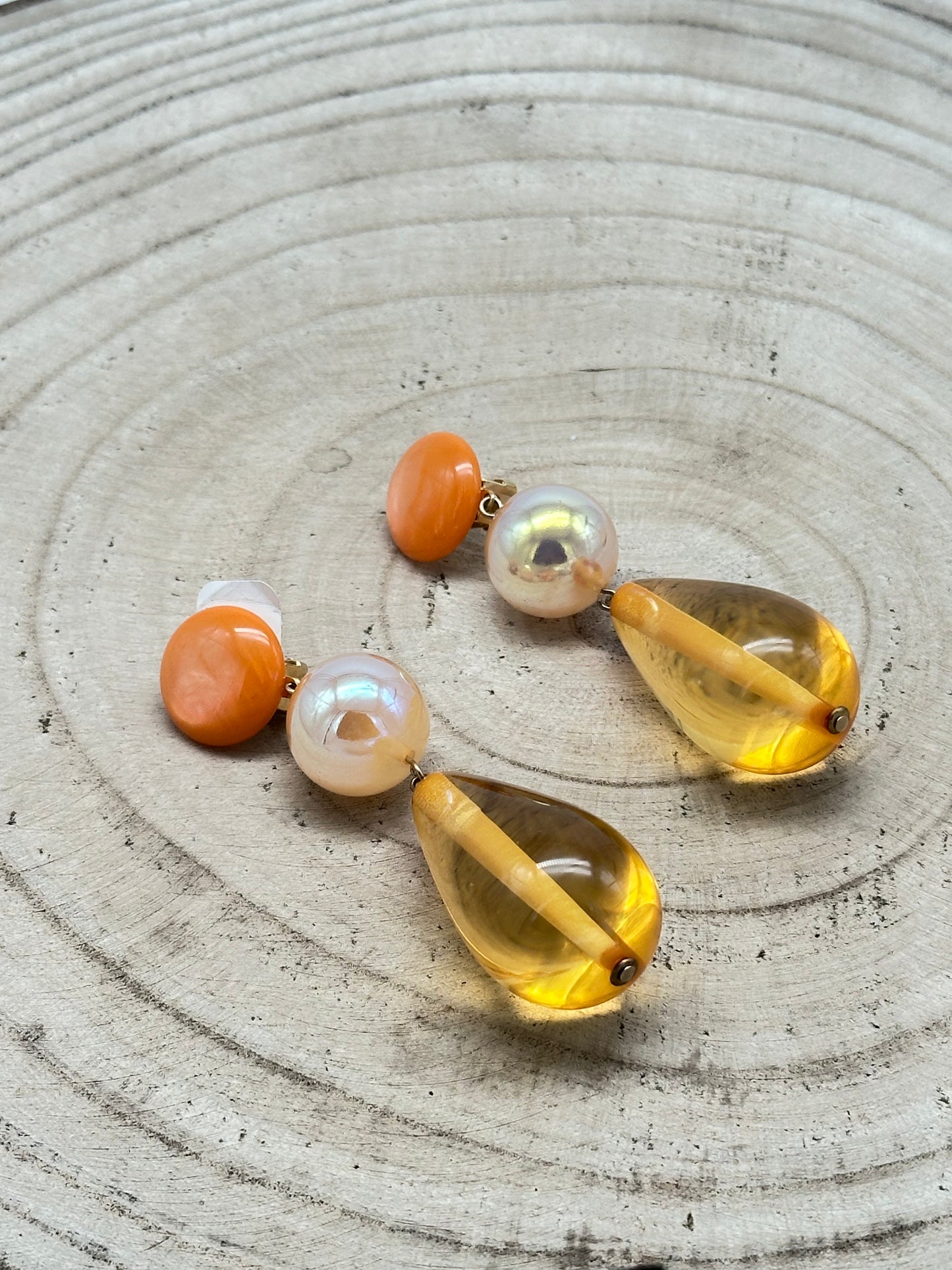 BOUCLES D’OREILLES CAYENNES - Francine BRAMLI