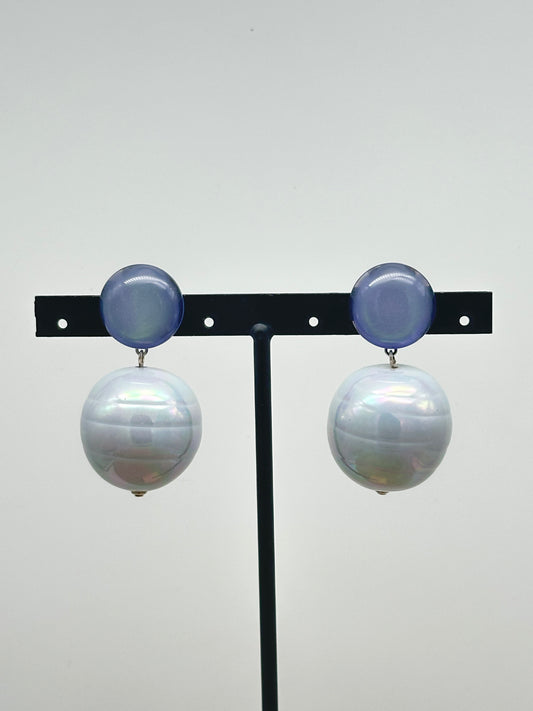 BOUCLES D’OREILLES PERLES DE MAJORQUE - Francine BRAMLI