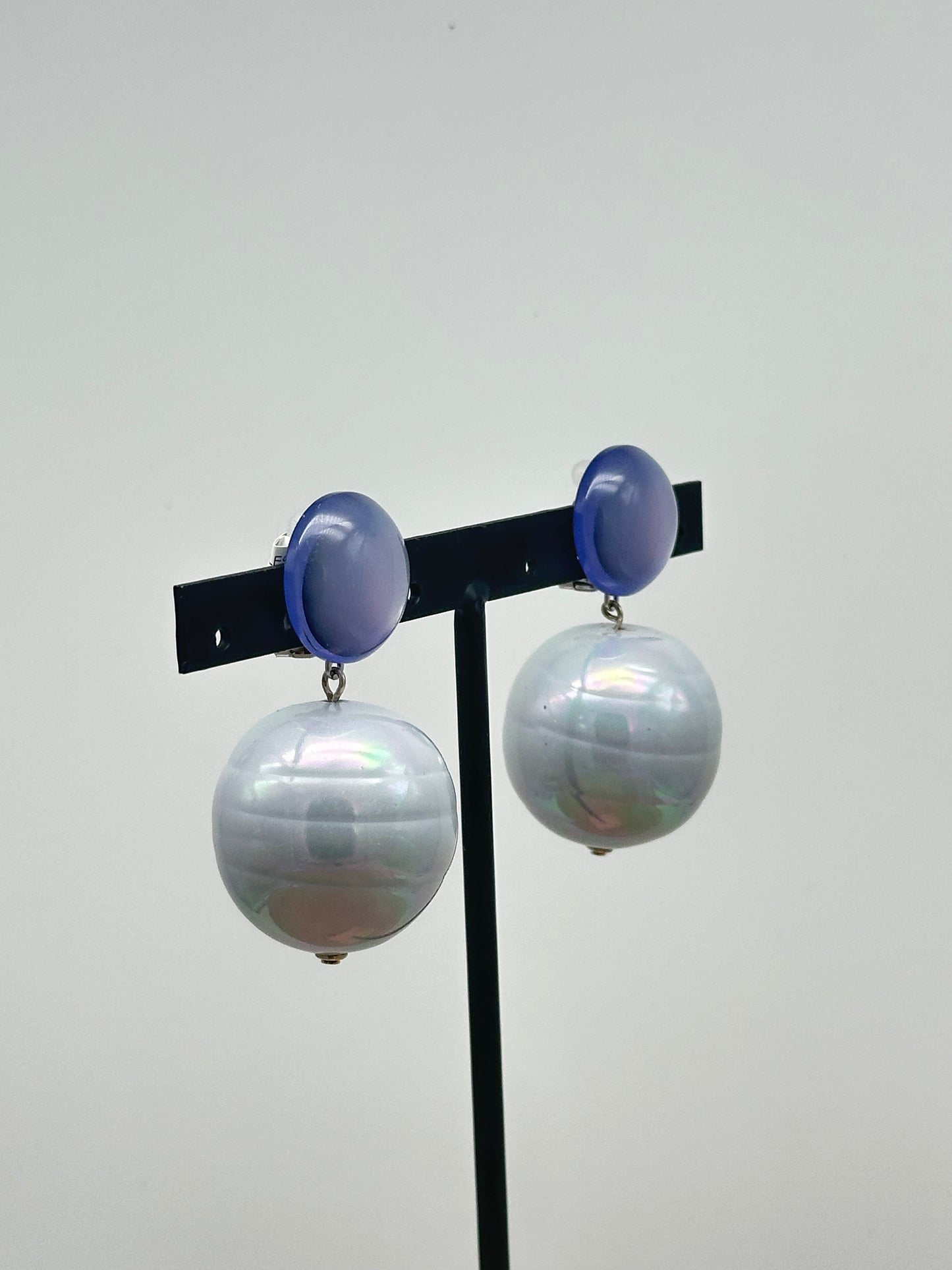 BOUCLES D’OREILLES PERLES DE MAJORQUE - Francine BRAMLI