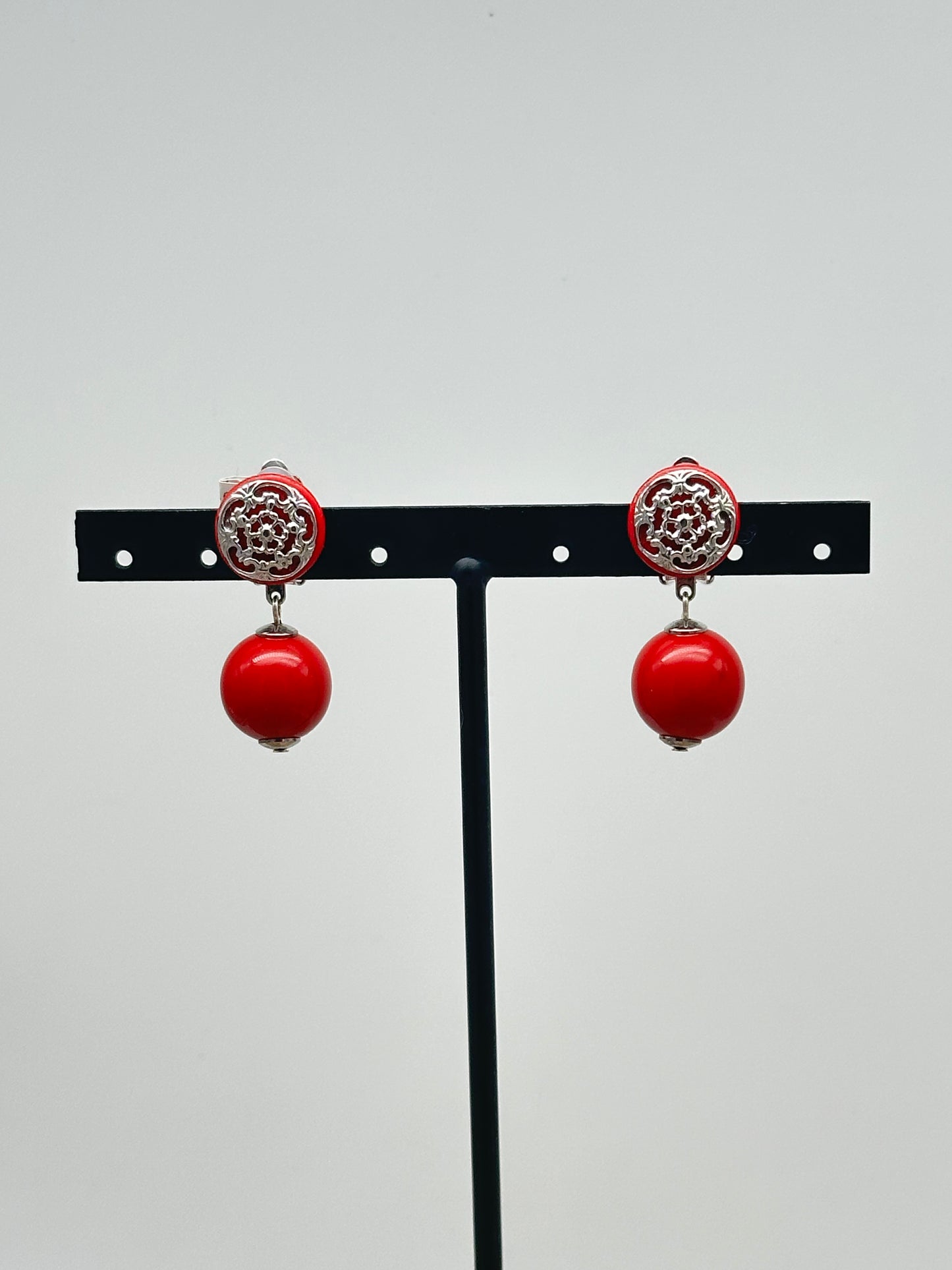 BOUCLES D’OREILLES PERLES FANTAISIE - Francine BRAMLI