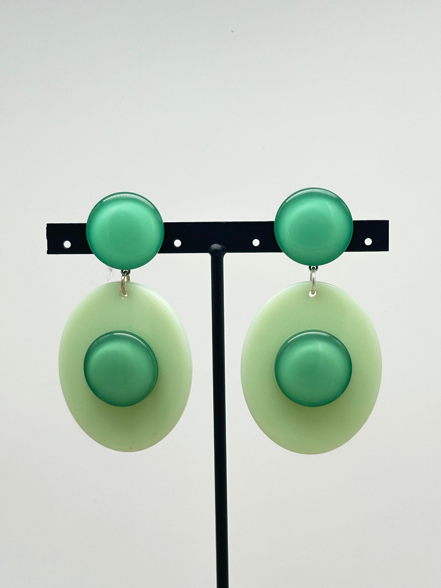 BOUCLES D’OREILLES PLAQUES - Francine BRAMLI