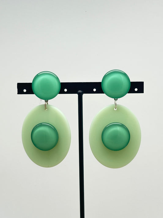 BOUCLES D’OREILLES PLAQUES - Francine BRAMLI