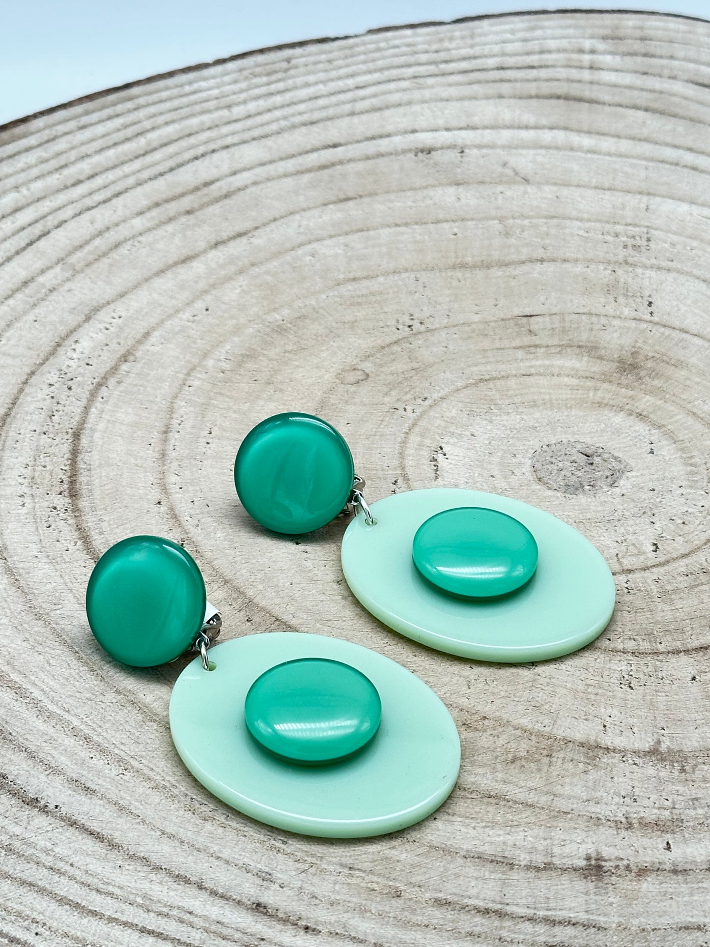 BOUCLES D’OREILLES PLAQUES - Francine BRAMLI