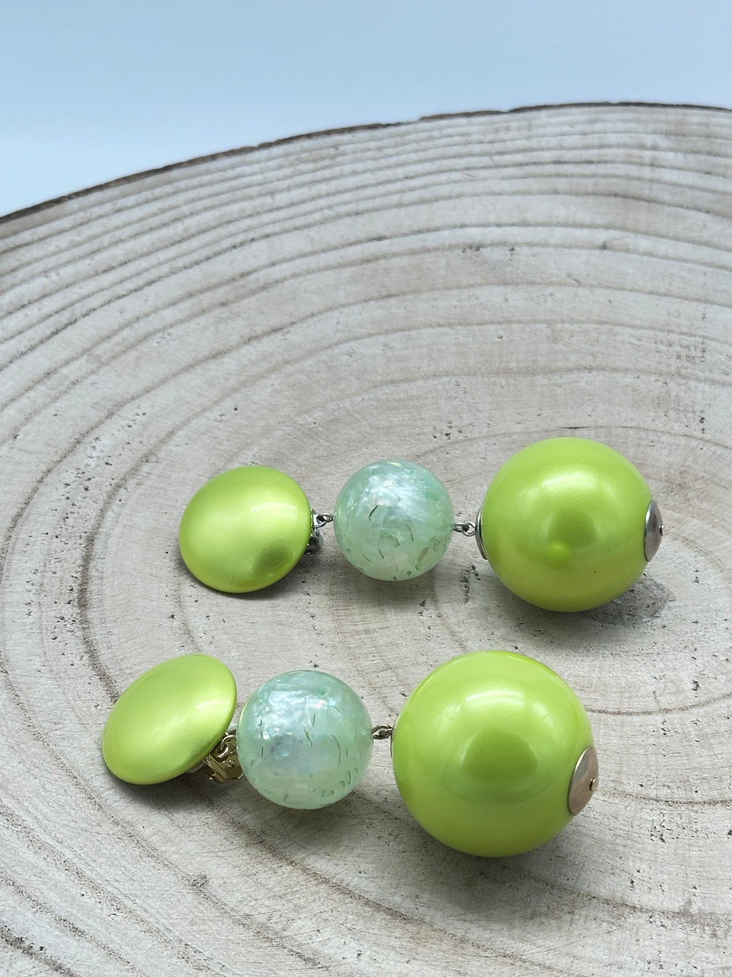 BOUCLES D’OREILLES PERLES - Francine BRAMLI