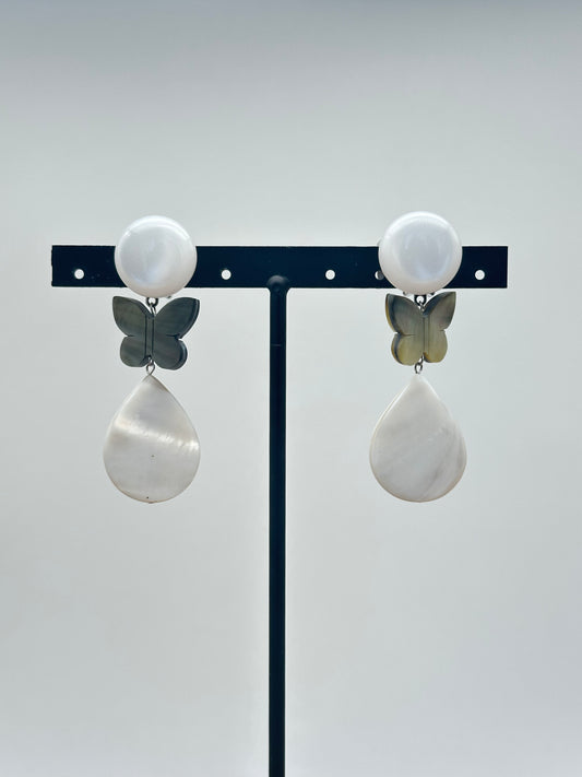 Boucles d’oreilles papillons - Francine BRAMLI