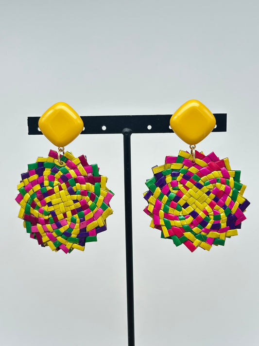 Boucles d’oreilles RAMBOUTAN  - Francine BRAMLI
