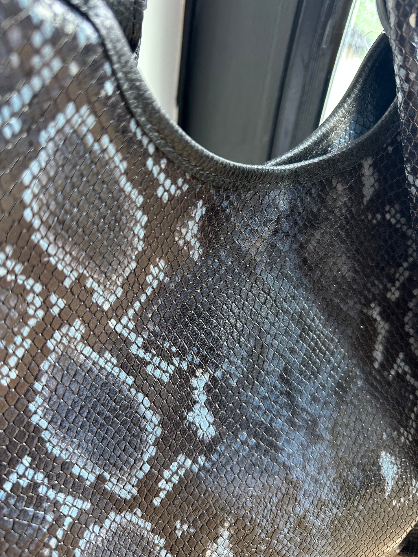 Sac effet peau de serpent