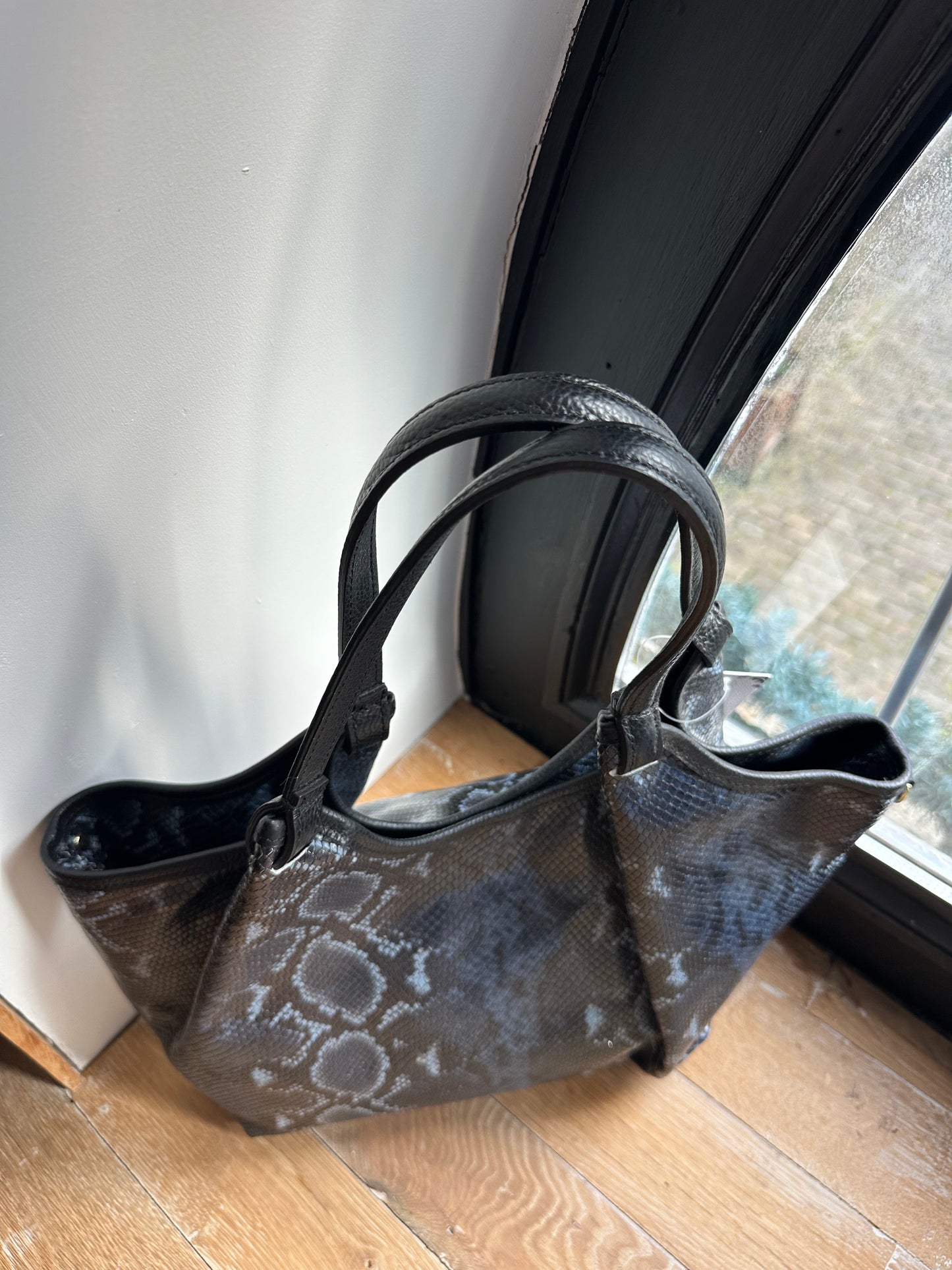 Sac effet peau de serpent