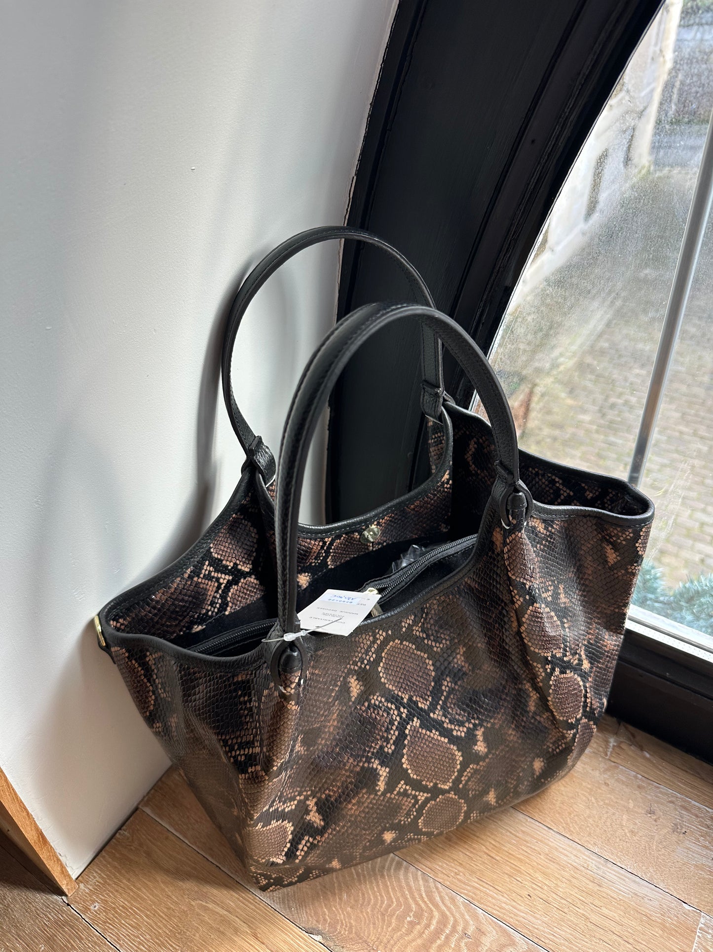 Sac effet peau de serpent