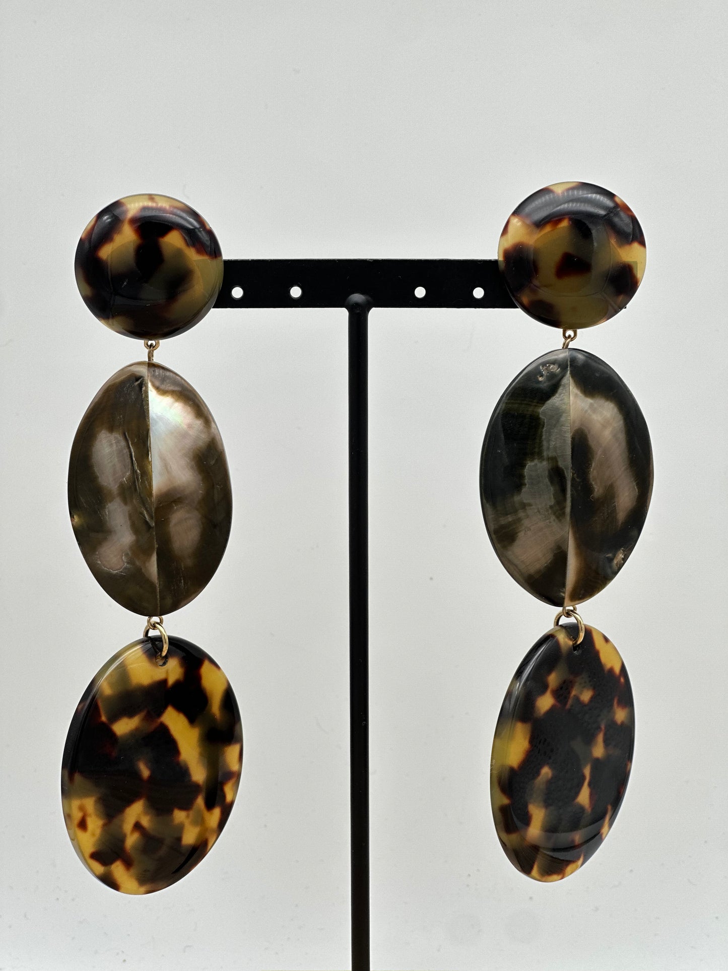 Boucles d’oreilles Ecaille - Francine BRAMLI