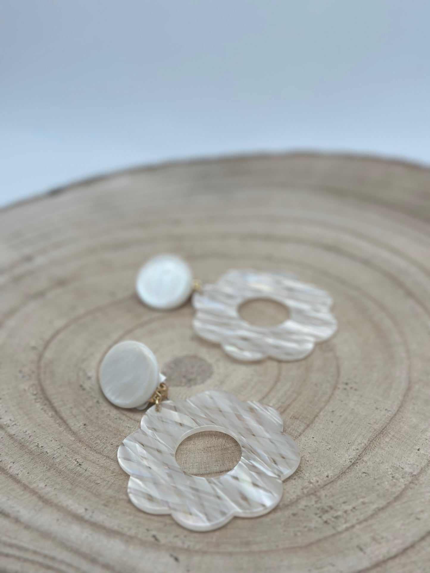 Boucles d’oreilles Fleur - Francine BRAMLI