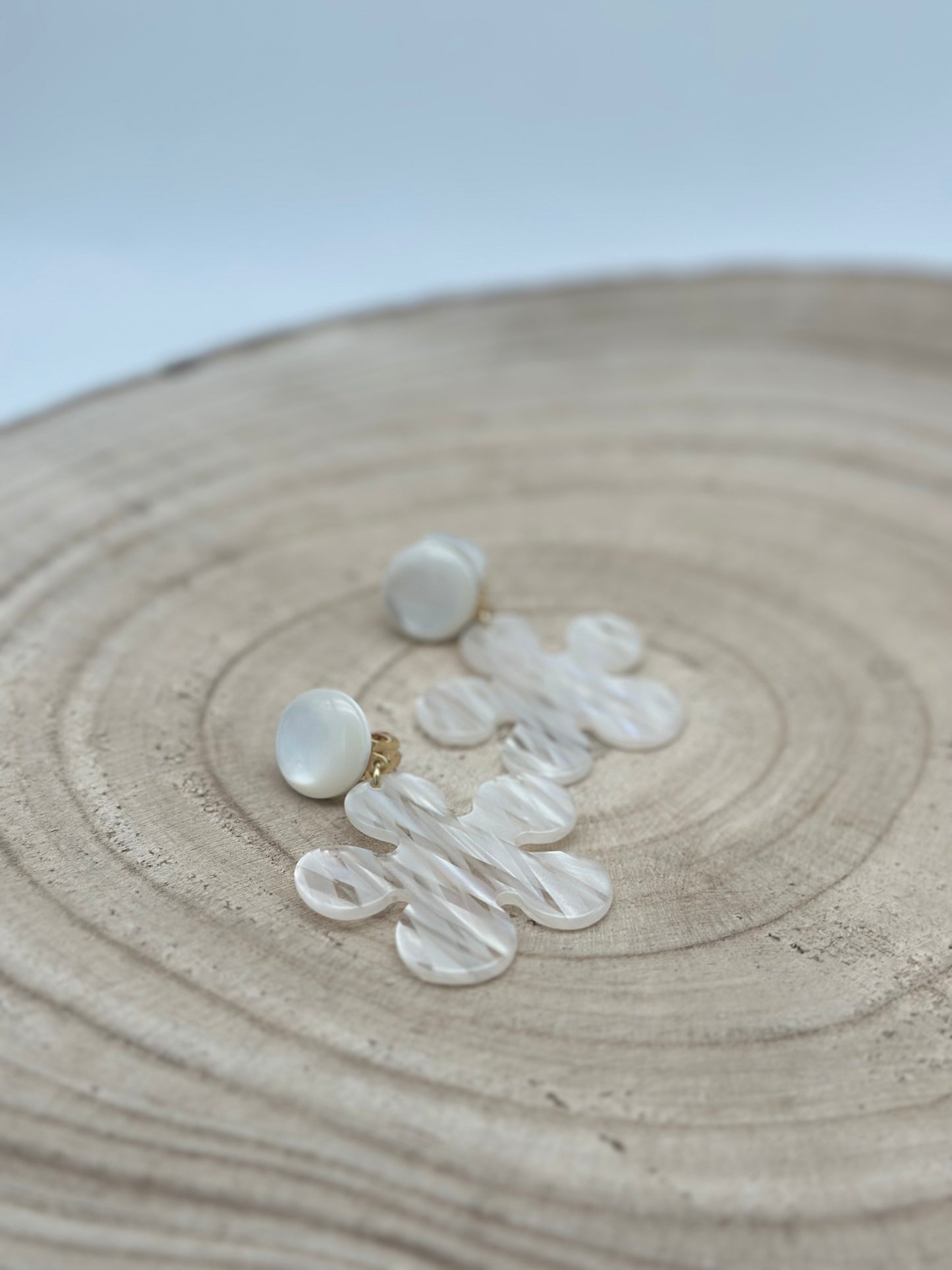 Boucles d’oreilles TREFLE - Francine BRAMLI