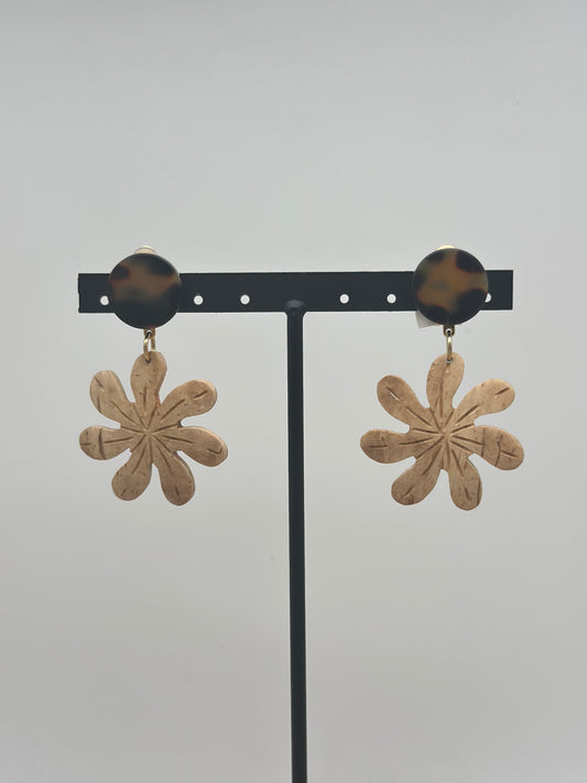 Boucles d’oreilles FLEUR - Francine BRAMLI