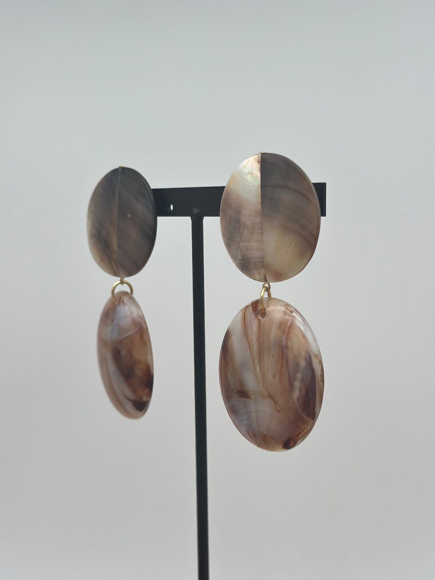 Boucles d’oreilles NACRE - Francine BRAMLI
