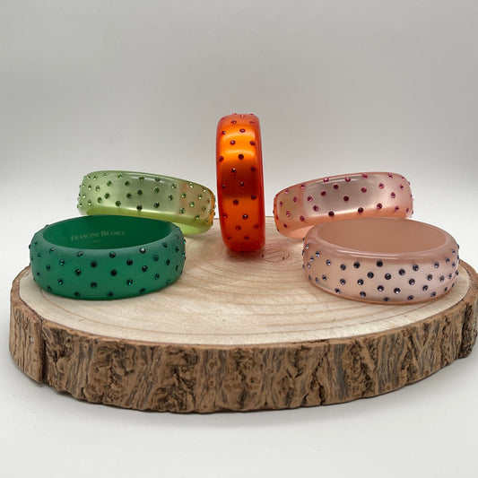 Bracelets cristaux - FRANCINE BRAMLI