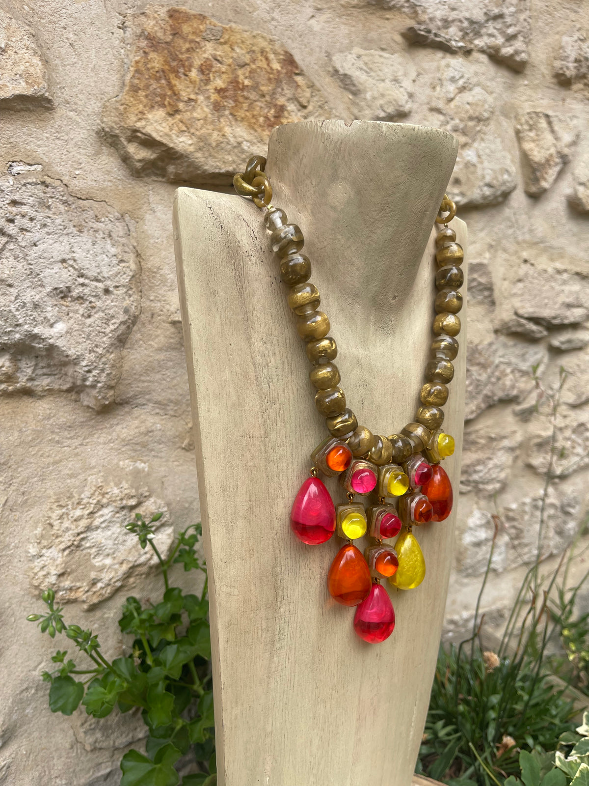 Collier NALINI MULTICOULEUR - Dominique Denaive
