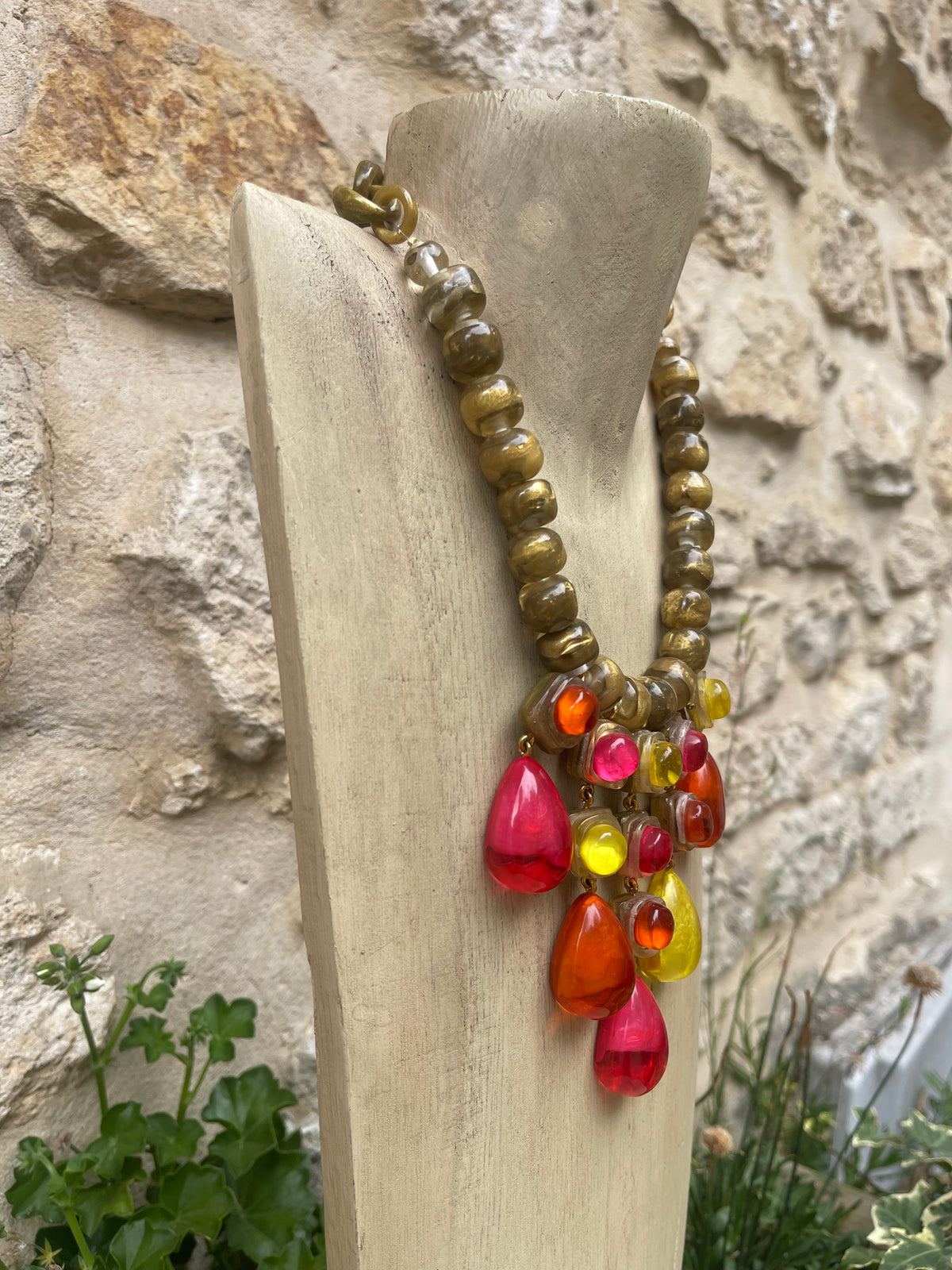 Collier NALINI MULTICOULEUR - Dominique Denaive