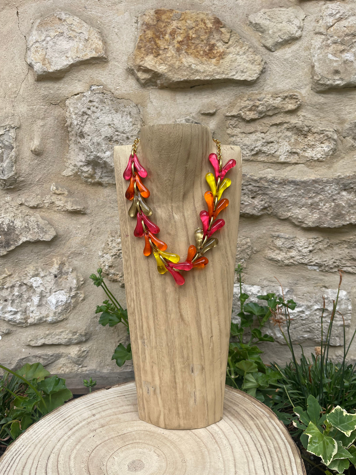 Collier MOA MULTICOULEUR - Dominique Denaive