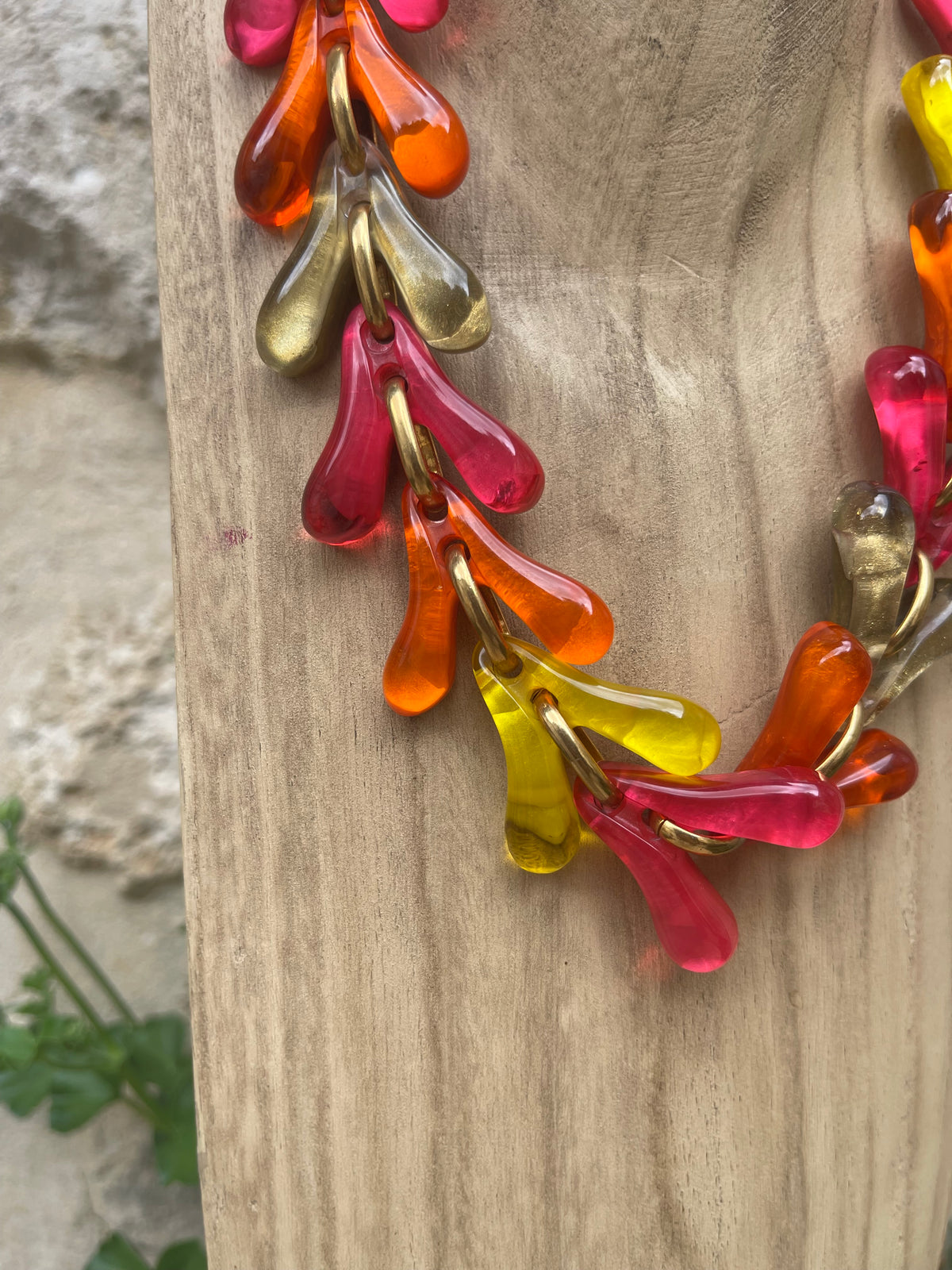 Collier MOA MULTICOULEUR - Dominique Denaive