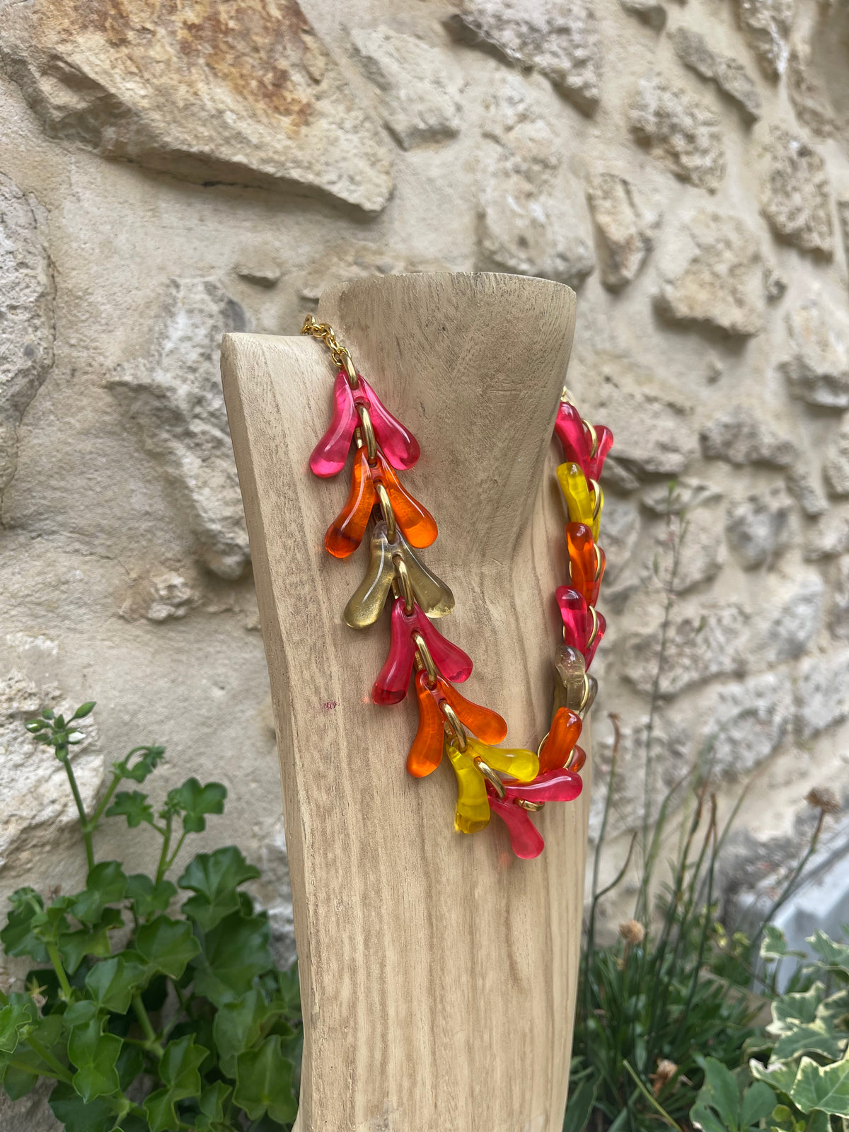 Collier MOA MULTICOULEUR - Dominique Denaive