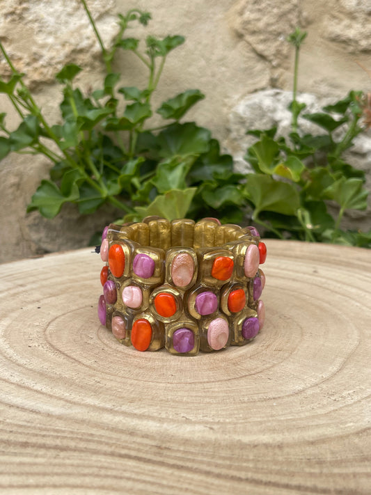 Bracelet TERIA MULTIRED - Dominique Denaive