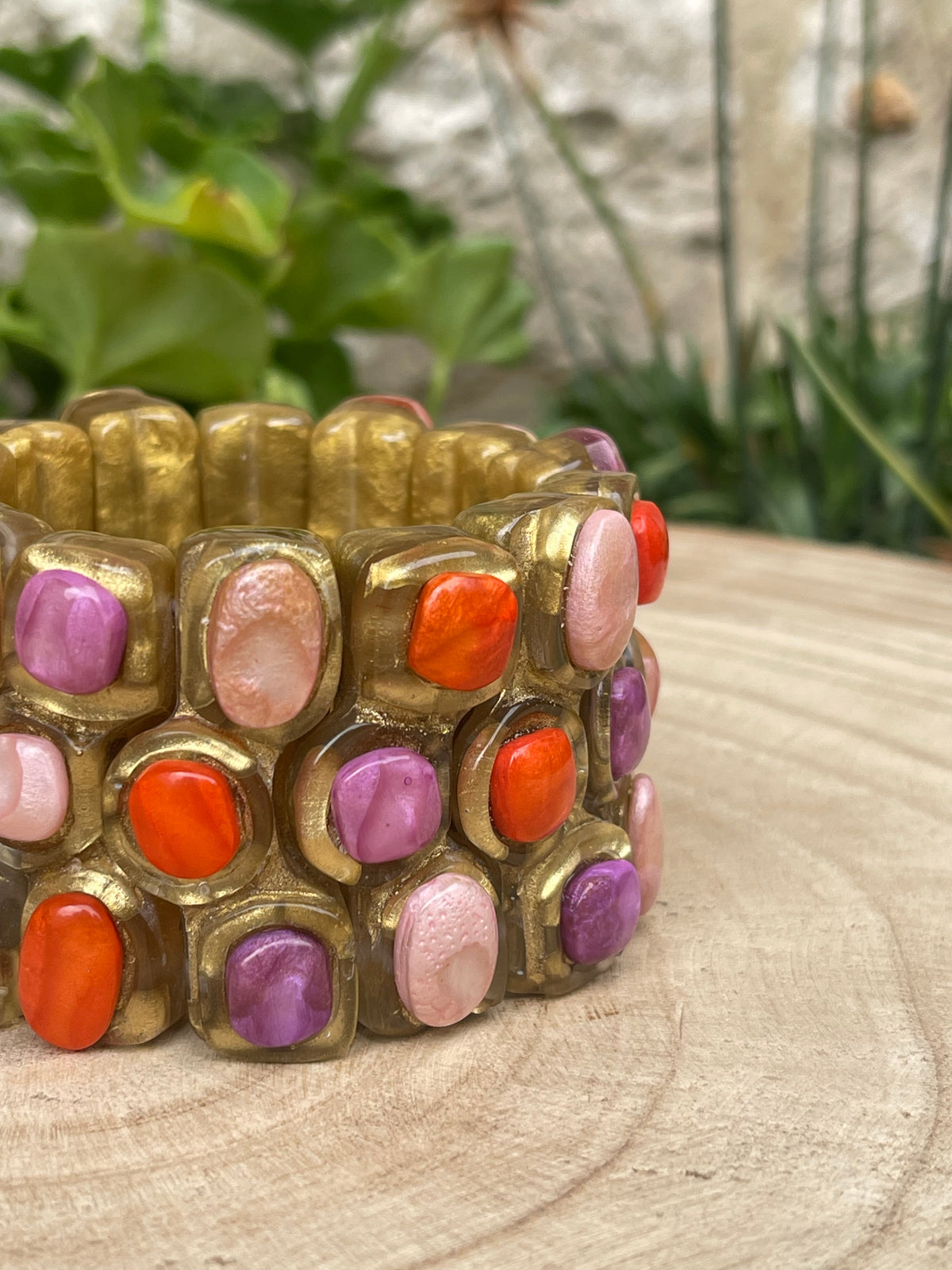 Bracelet TERIA MULTIRED - Dominique Denaive